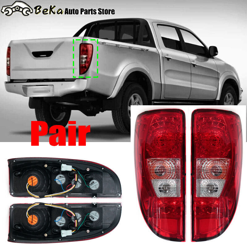 2X For JMC Vigus Pickup Truck For Jiangling Yuhu Truck Tail LightWith Bulbs