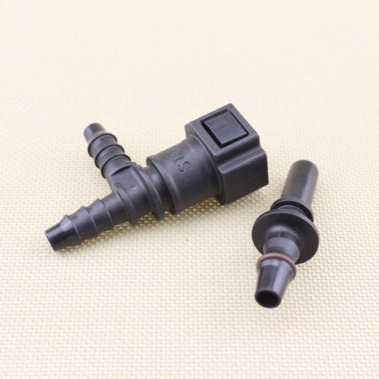 set of 7.89 mm SAE 1/4 nylon fuel line quick-connect release hose disconnect hose