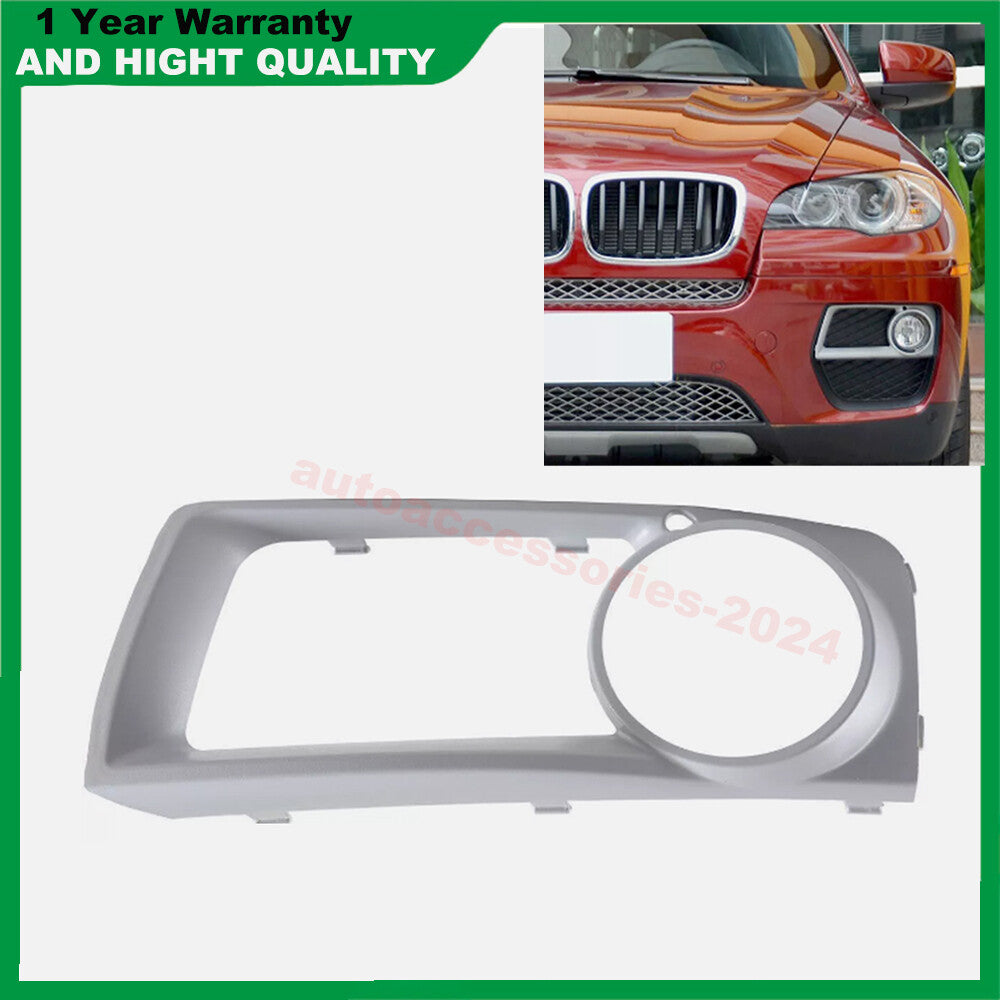 51117312595 Front Left Bumper Fog Light Grill Cover Trim for BMW E71 X6 2008-2014