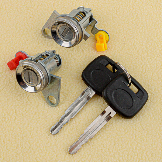 Door Lock Cylinder Tumbler Set fit for Toyota for Corolla Geo Prizm 1993 to 1997