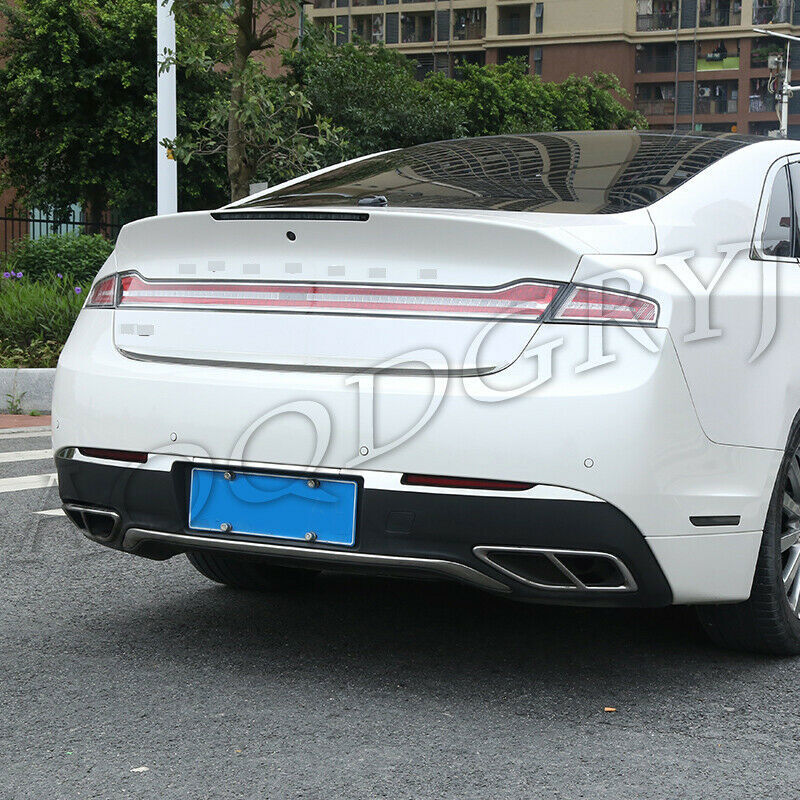3P for Lincoln MKZ 2017-2020 Chrome Rear Bumper Guard Cover Strip Protector Trim