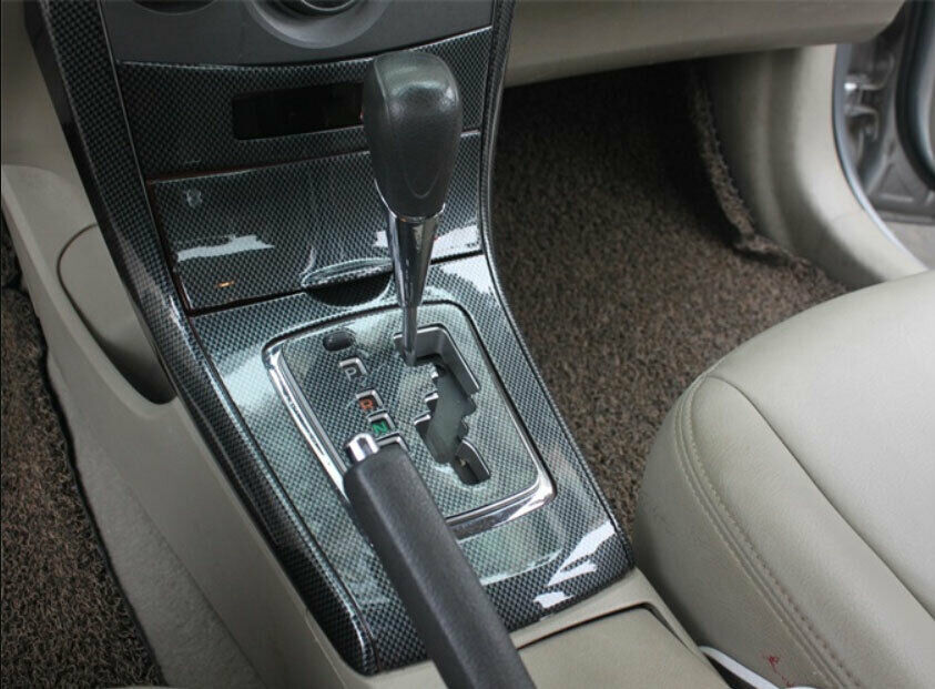 for Toyota for Corolla 2007-2013 Central Console Gear Shift Panel Frame Cover Trim