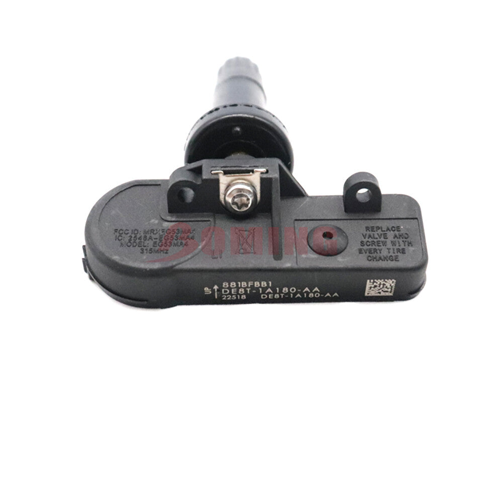 4-pack of new TPMS tire pressure sensors DE8T-1A180-AA for Ford Motorcraft 315MHz