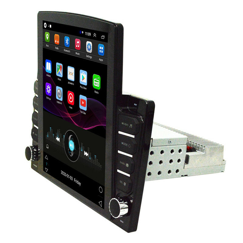 Car Android 9.7in Vertical Screen Radio Audio Stereo GPS Navigation Video Player