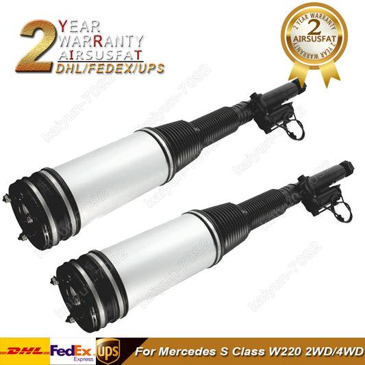 2X Rear Air Suspension Shock Strut for Mercedes S-Class W220 S320 S430 S500 S600