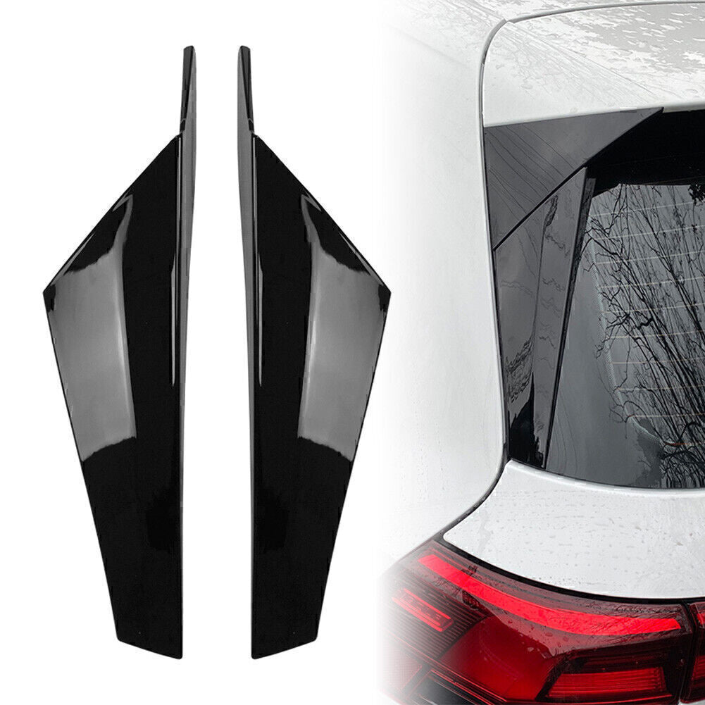 Rear Window Spoiler Side Wing Trim Cover Fit for Volkswagen for VW for Golf 8 MK8 2020-21