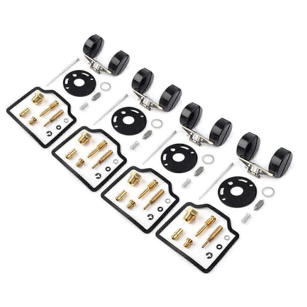 for Honda CB750K-1972-1976 Motor 4 Sets Carb Carburetor Rebuild Repair Kit