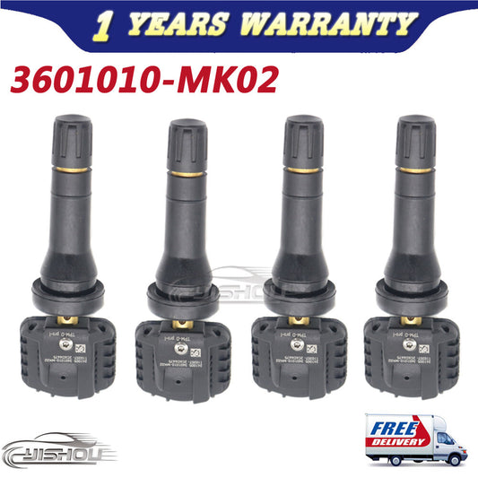 NEW 4x TPMS Tire Pressure Sensor for Changan X5 PLUS X7 PLUS Lamore 3601010-MK02