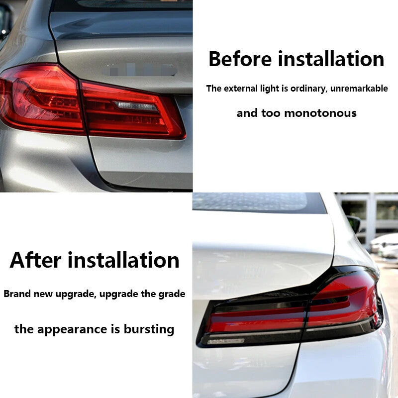 Pair for BMW 5 series G30 G38 2018-2020 LED tail light animation DRL Assembly