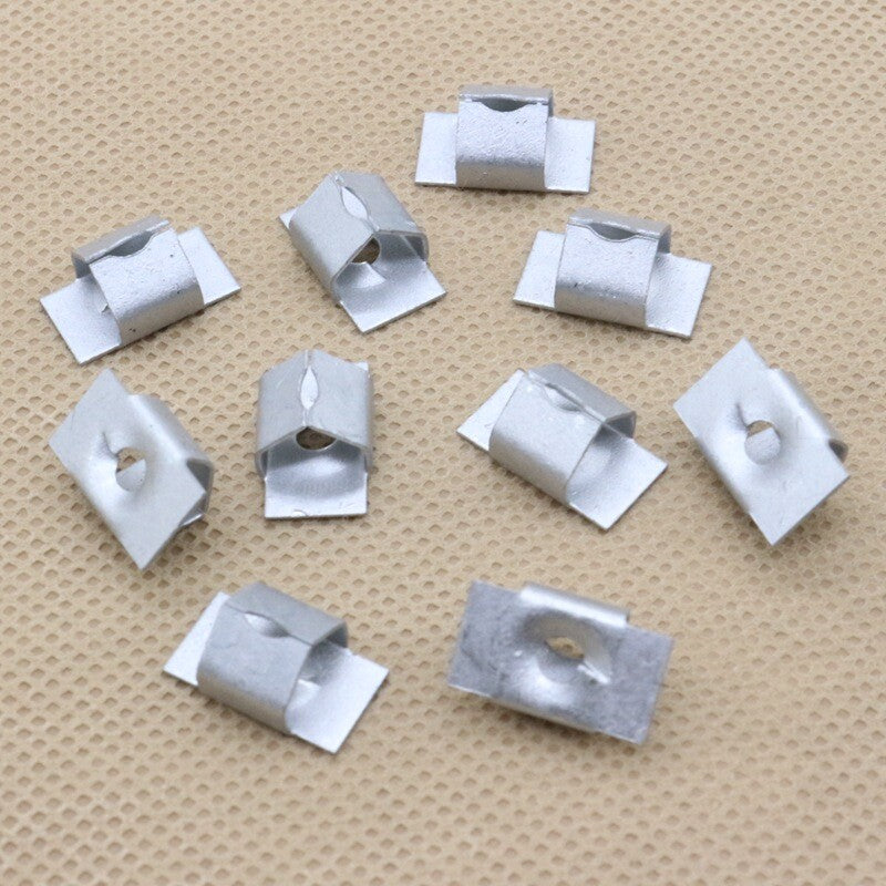 10-piece pack of metal nut clips for Volkswagen and for Audi N90093502 front and rear doors
