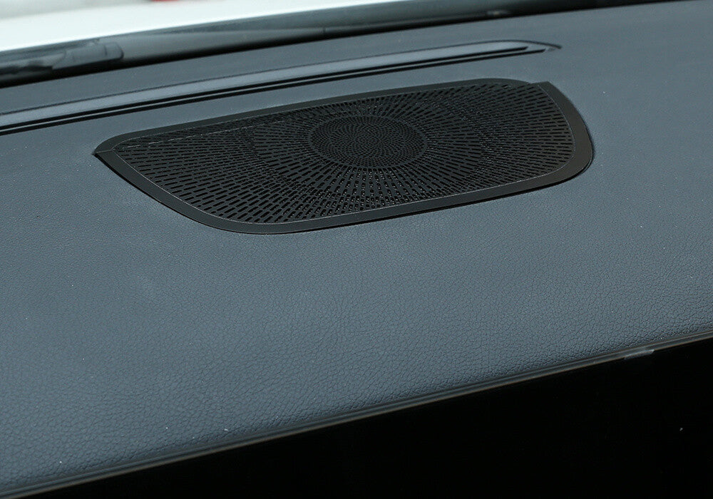 Alloy Dashboard Speaker Net Cover for Mercedes-Benz A B Class W177 W247 2020-22