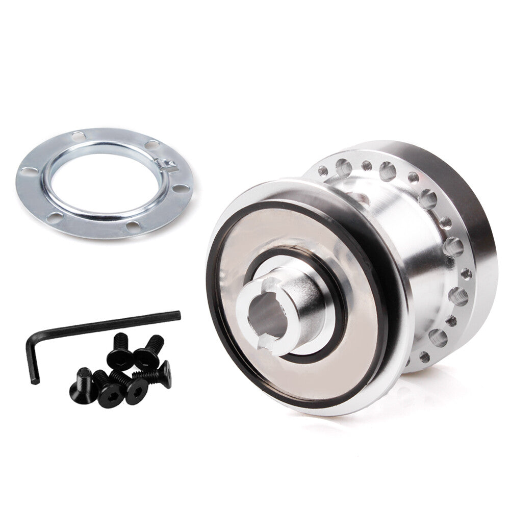 Universal Aluminum Steering Wheel Hub Adapter Boss Kit For EG