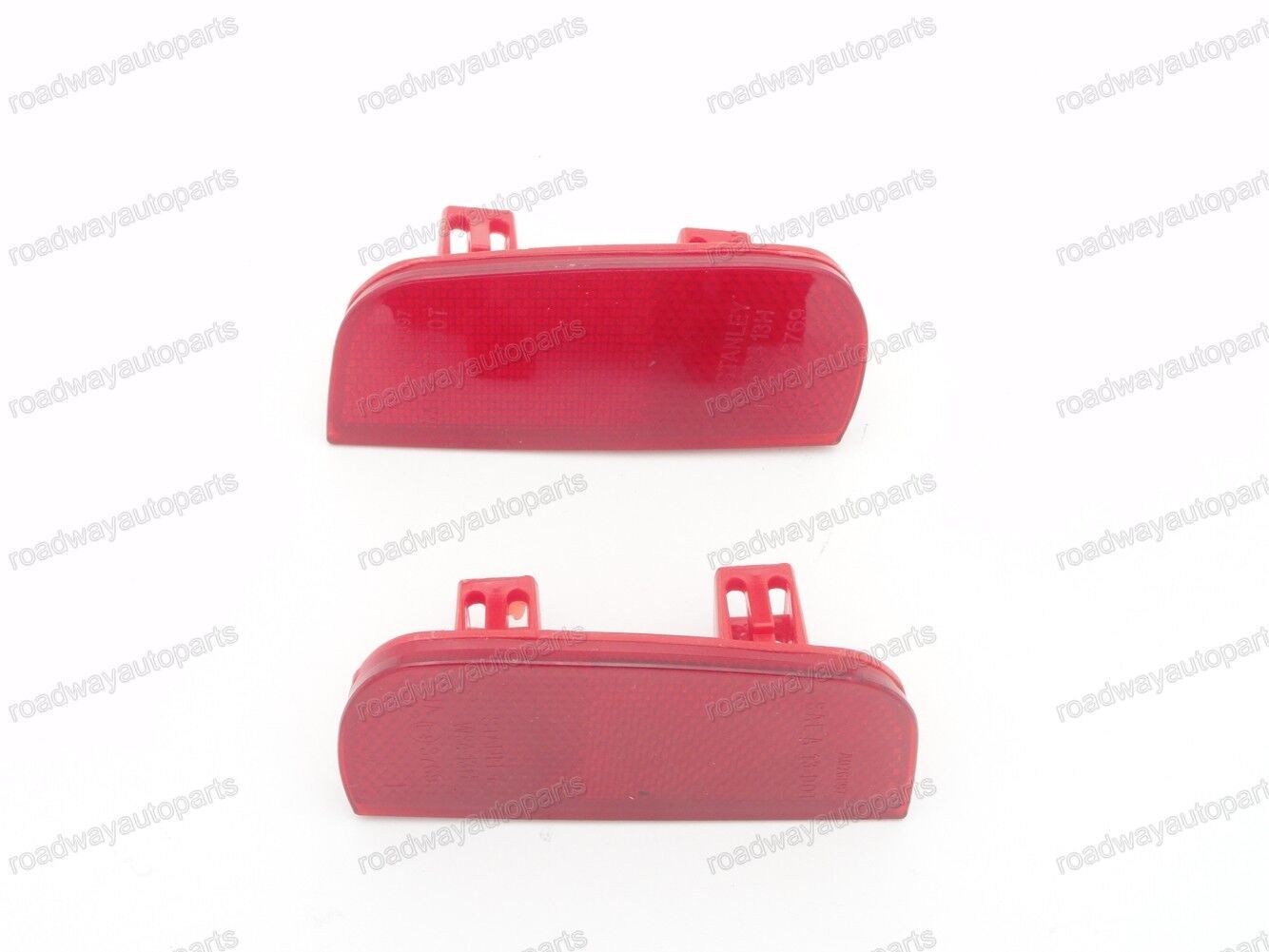 1Pair Rear Bumper Reflector Lights Reflex Lamp for HONDA for CIVIC SEDAN 2016-2017