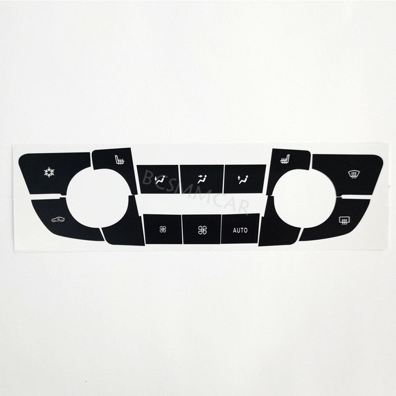 Fit for Buick Regal 2008-2013 A/C Dash Panel Repair Button Sticker Decals Decor