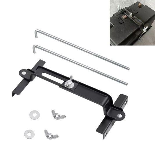 Adjustable Car Storage Battery Holder Stabilizer Metal Rack Mount Bracket 23cm