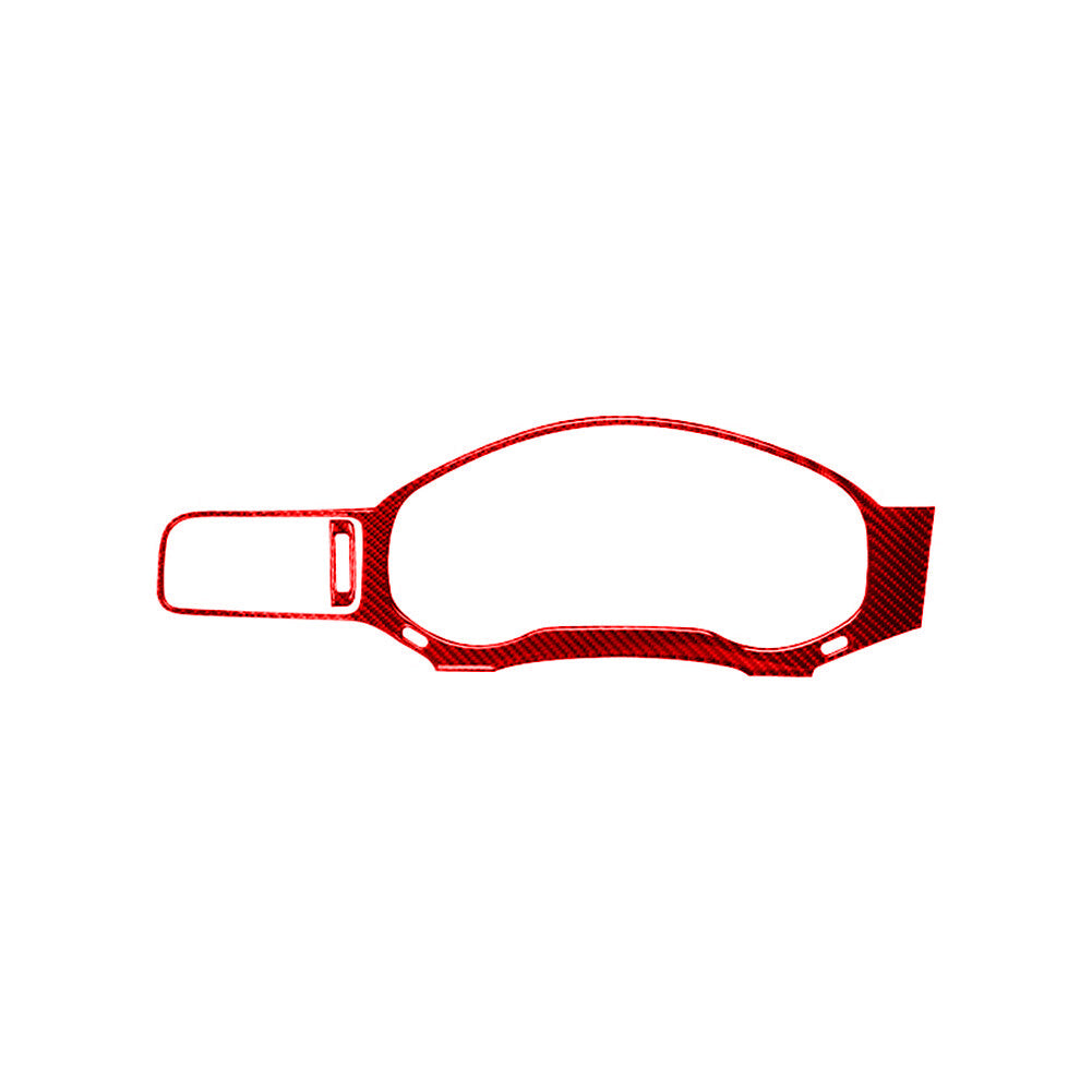 Red Carbon Fiber Speedometer Surround Trim for Volkswagen for Jetta Sedan 2011-2014