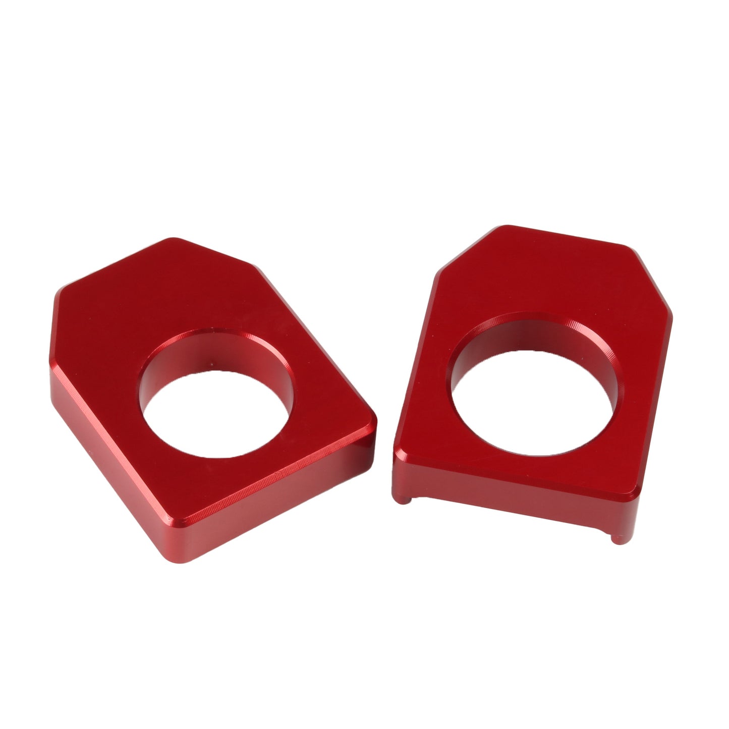 CNC Red Rear Axle Block Chain Adjuster for Honda CR125R/250R CRF250R/X CRF450R