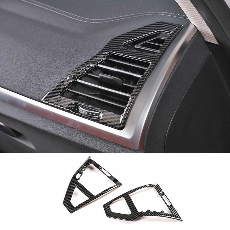 2PCS ABS Carbon Fiber Air Vent Cover Fit for BMW X3 Ix3 2022-2023