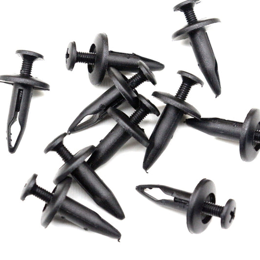 30Pcs Fender Liner Rivet Nylon Trim Clips 6.5mm for Jaguar X-Type C2S9354020