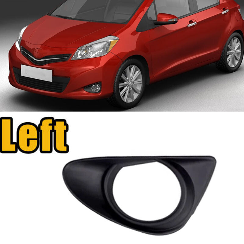 Left Fog Light Lamp Cover Blade for Toyota Yaris Vitz Hatchback 2013 2014