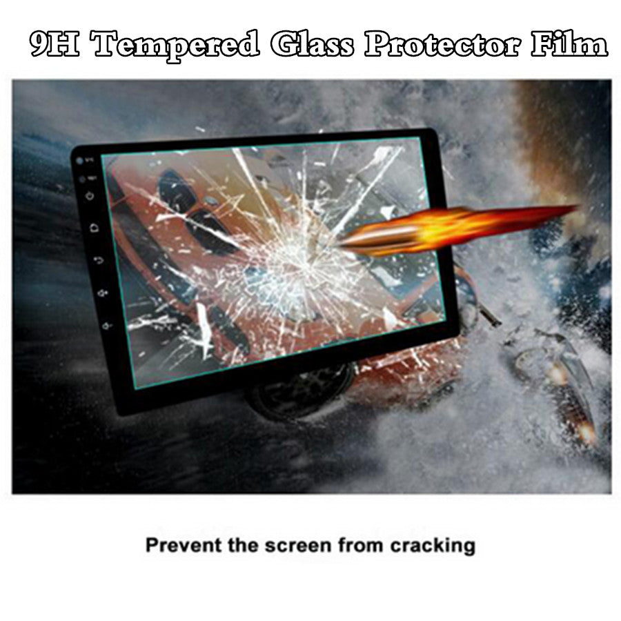 HD 10.1 inch Tempered Glass Film Screen Protector Ultra Thin Clear For Car DVD