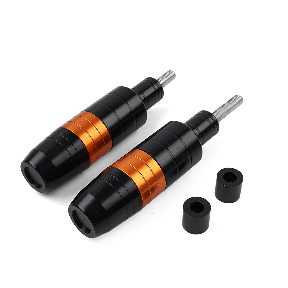 8MM Motorcycle Frame Exhaust Slider Falling Protector Anti Crash Pad 2X