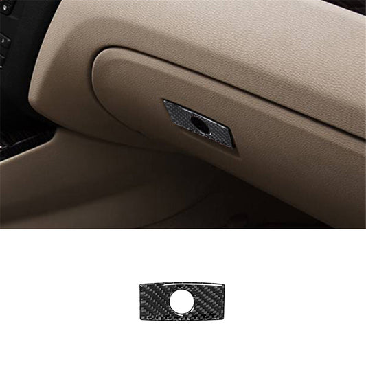 Carbon Fiber Passenger Storage Handle Trim for BMW X3 F25 X4 F26 2011-17