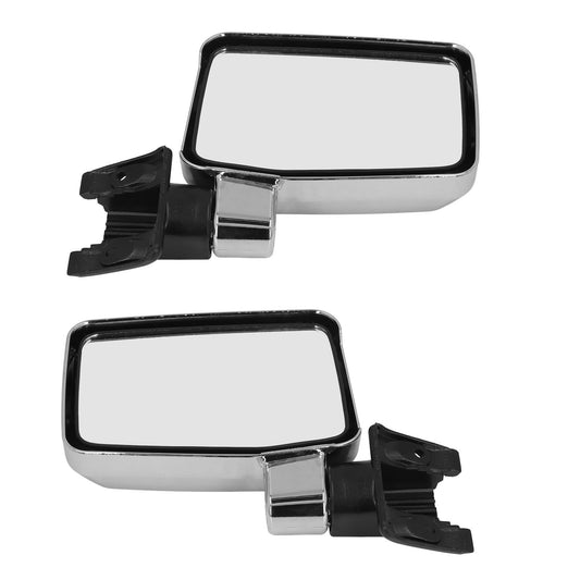 Hot Chrome Silver Rear View Mirror Convex Glass Parts For 60 Series