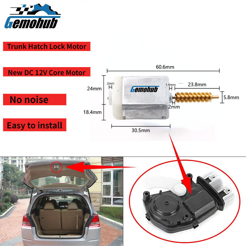 High Power Trunk Lock Latch Motor for Hyundai i30 i20 i10 ix20 IX35 ix45 x25