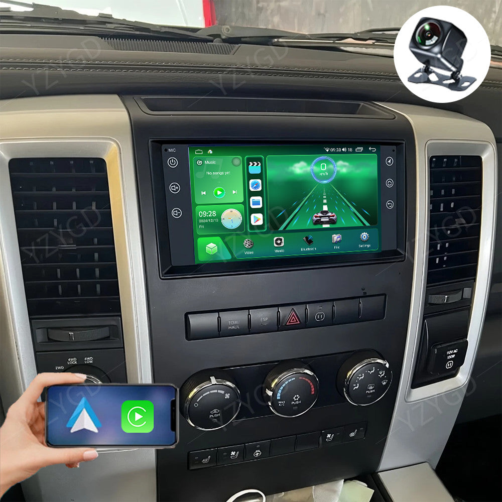 7 for DODGE for RAM 1500 2500 3500 2009-2012 Carplay Car Stereo Radio Screen GPS FM