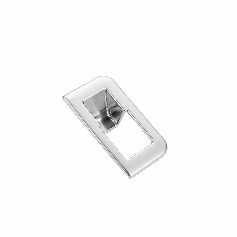 Fit for Audi A6 A7 2019-24 ABS Matte Silver Tailgate Rear Door Switch Cover Trim