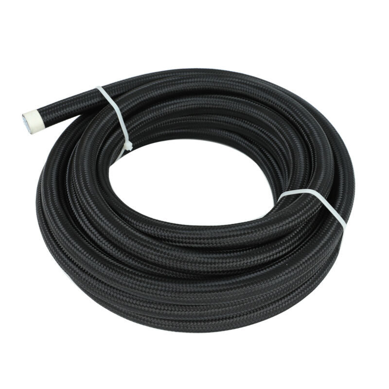6AN Nylon Braided Fuel Line Hose is suitable for fuel return lines and oil feed lines.