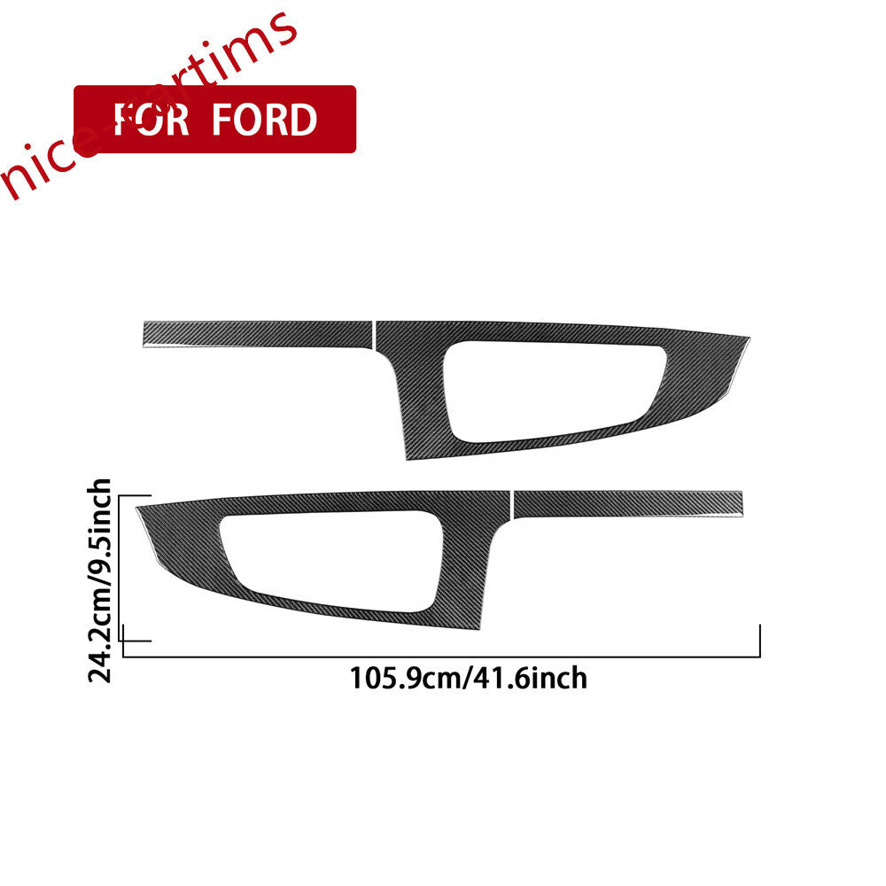 Carbon Fiber Car Front Bumper Side Panel Cover for Ford F150 2009-14 Accessories