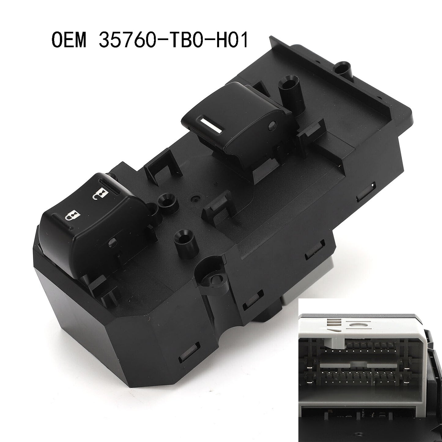 For 08-13 for Honda Accord 35760TB0A11 New Power Window Switch Front Passenger Side