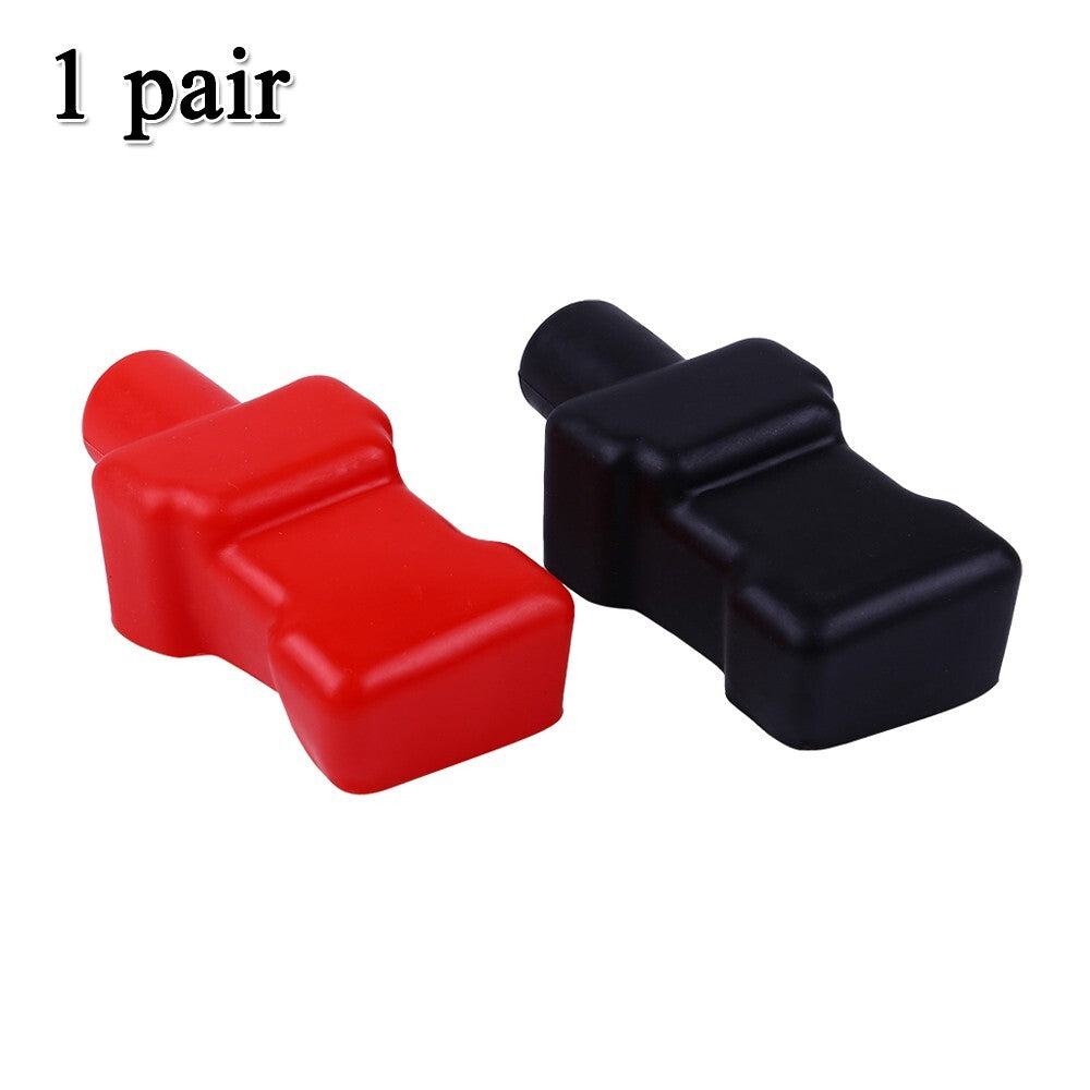 2 pieces of car and motorcycle positive battery terminal cover rubber cover insulating boots