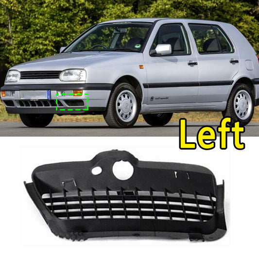 Left Front Bumper Lower Grille for VW for VolksWagen for Golf MK3 1993 1994-1998