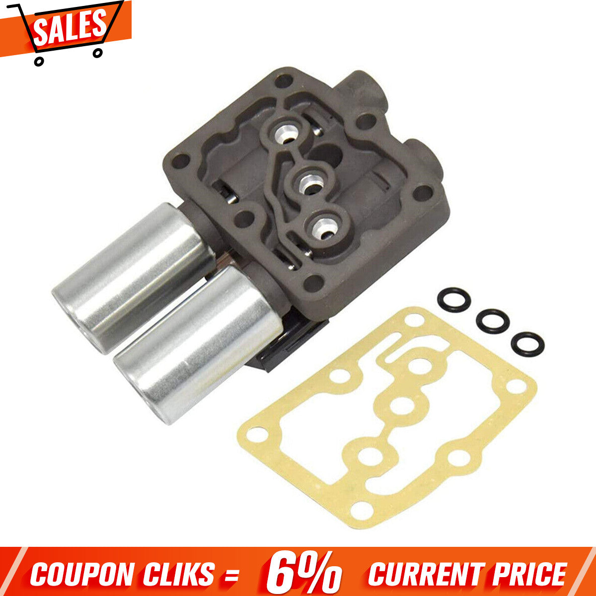 Transmission Dual Linear Solenoid 28250-P6H-024 for Honda Accord Odyssey for Acura