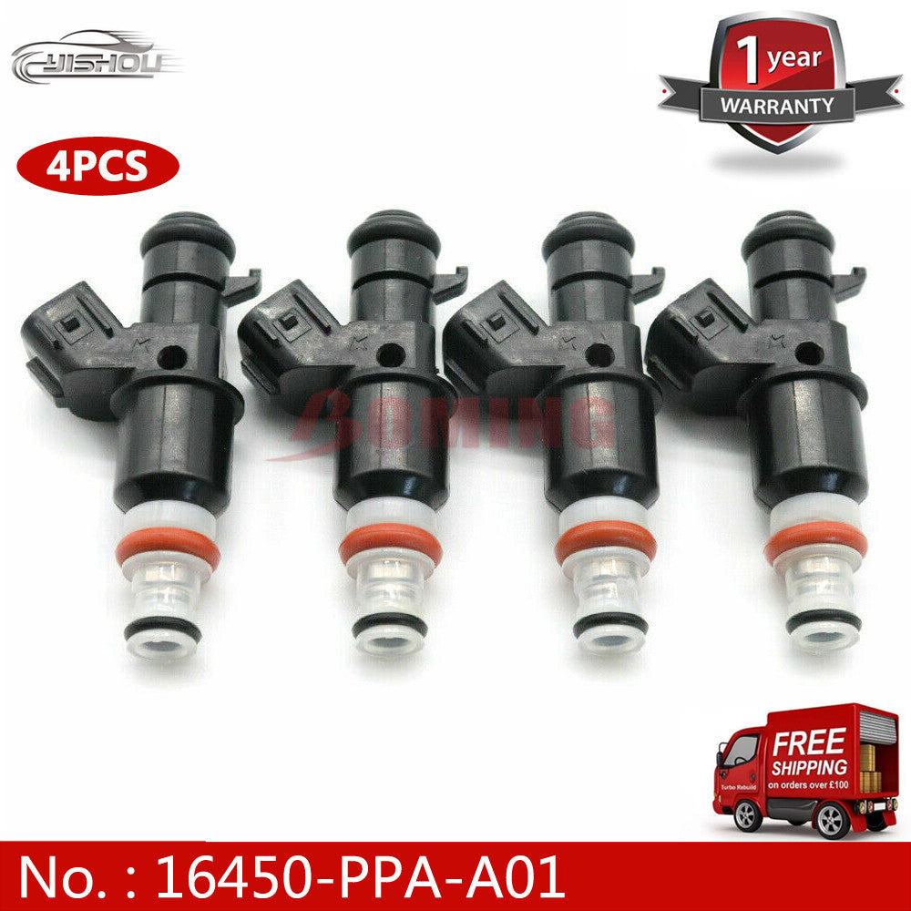 16450-PPA-A01 Fuel Injectors 4PCS For 2002-2004 for Honda for Civic CRV CR-V 2.4L L4