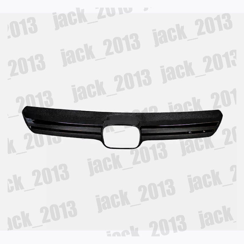 Front Upper Black Chrome Bumper Hood Grille Trim for Honda CRV CR-V 2007-2011