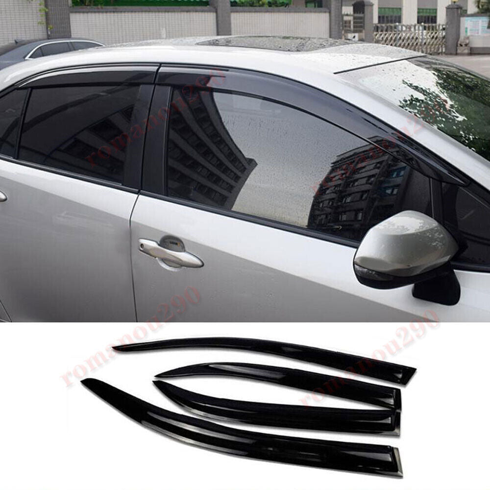 for Toyota for Corolla 2019-23 Smoke Window Door Visors Sun Rain Guard Vent Decorate