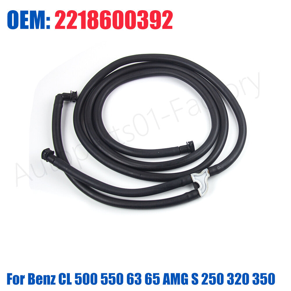 2218600392 Headlight Washer Hose for Benz CL 500 550 63 65 AMG S 250 320 350