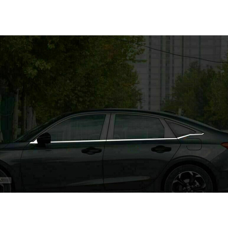 for Honda for Civic Sedan 2022-2023 Steel Bottom Lower Window Frame Sill Trim Cover