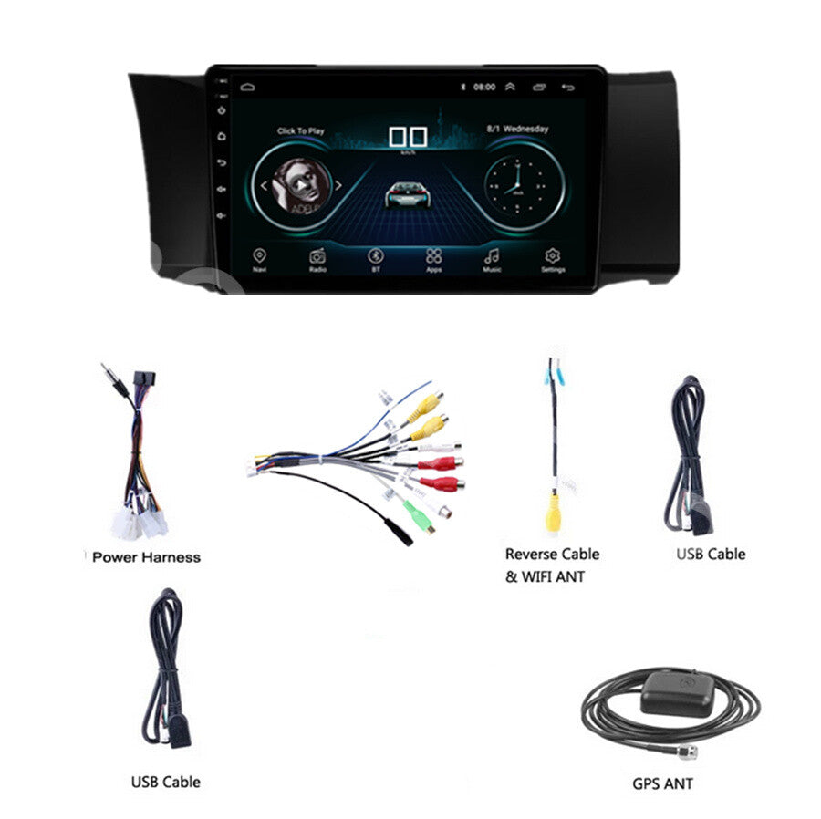 Fit for Toyota 86/GT86 2012-2017 For Apple CarPlay GPS Car Stereo Radio 4+32G