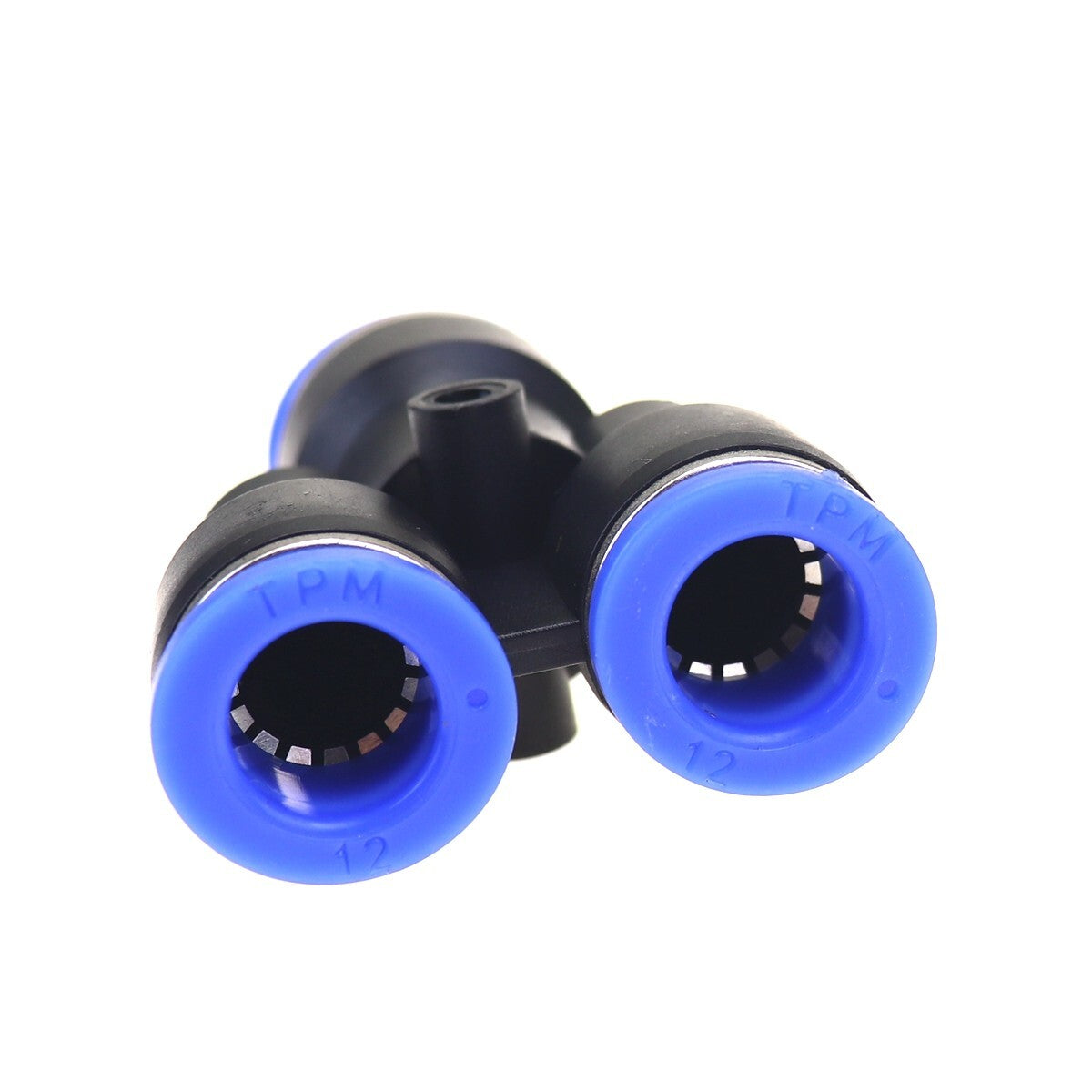 1 piece of pneumatically reduced Y-type combined air push type 3-way connector pipe OD 5/8 to 1/2