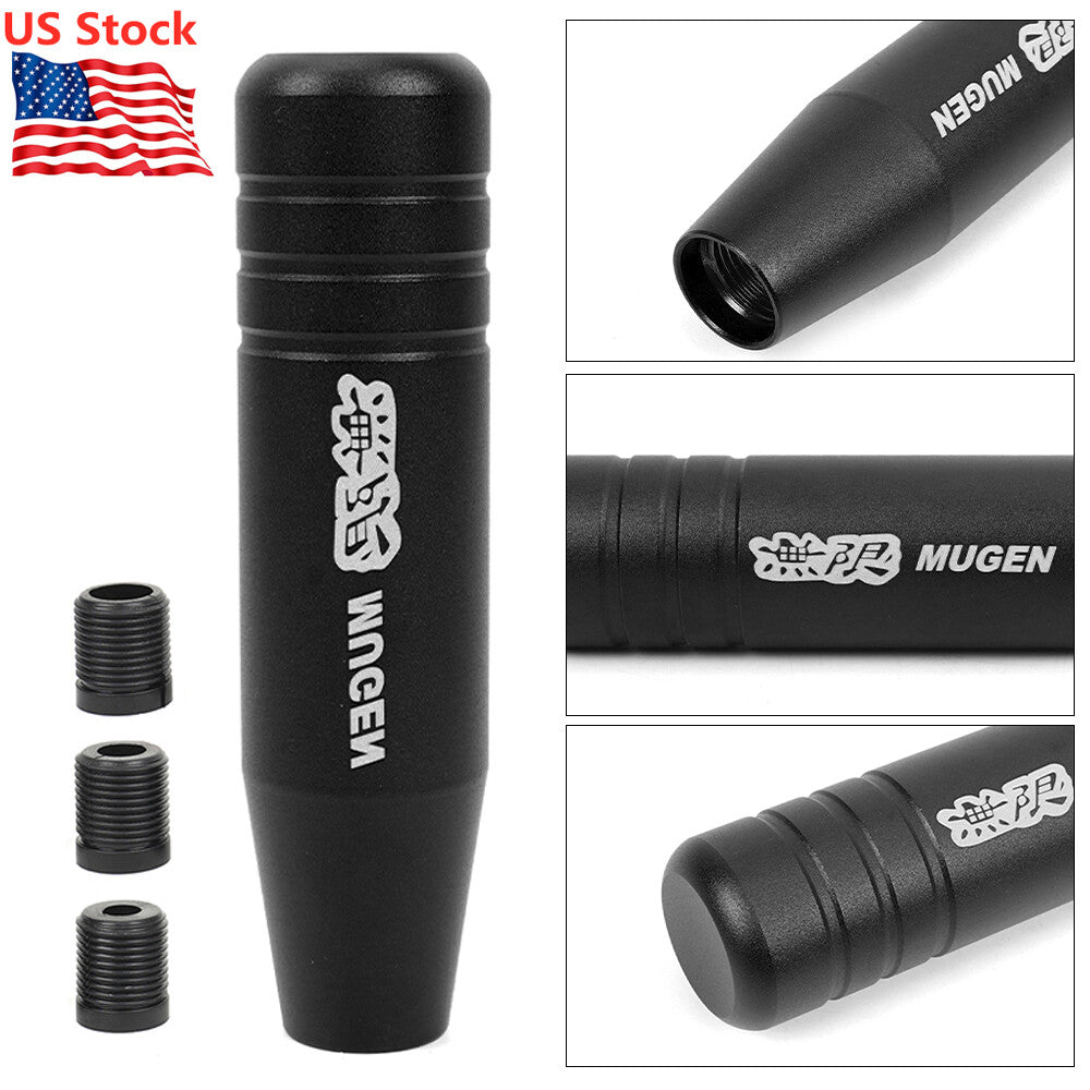 MUGEN Universal Aluminum Manual Car Auto Gear Stick Shift Knob Shifter Lever