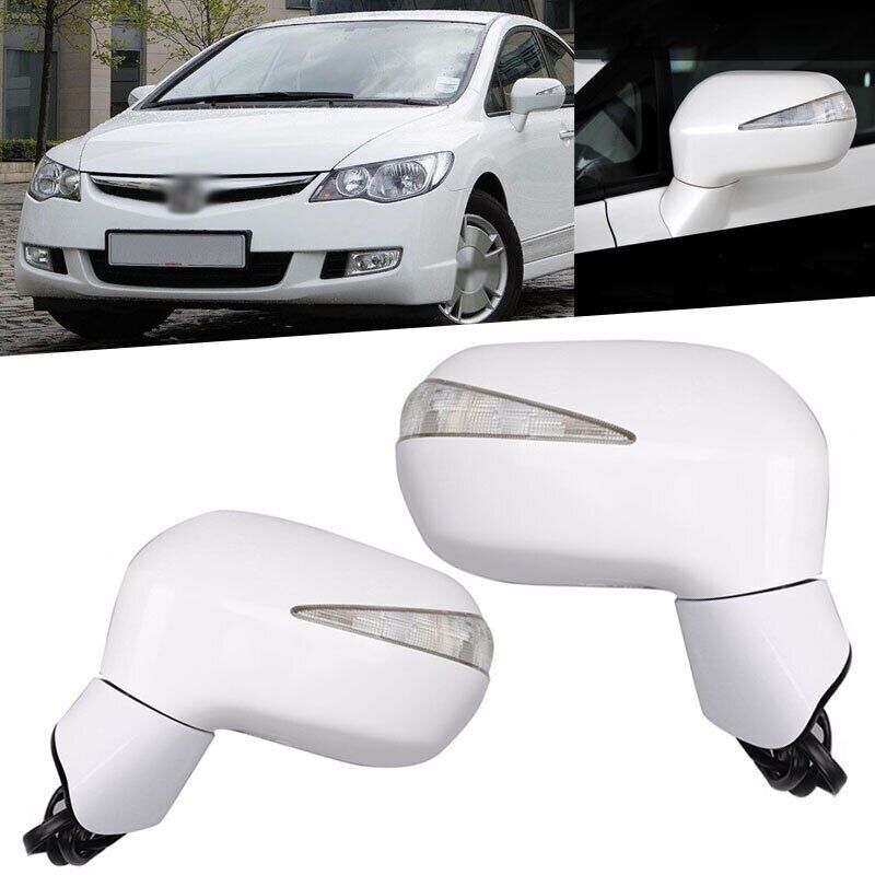 1 piece for Honda for Civic FA1 FD1 FD2 2006 - 2011 Left Rearview Mirror Assy LED 5-pin