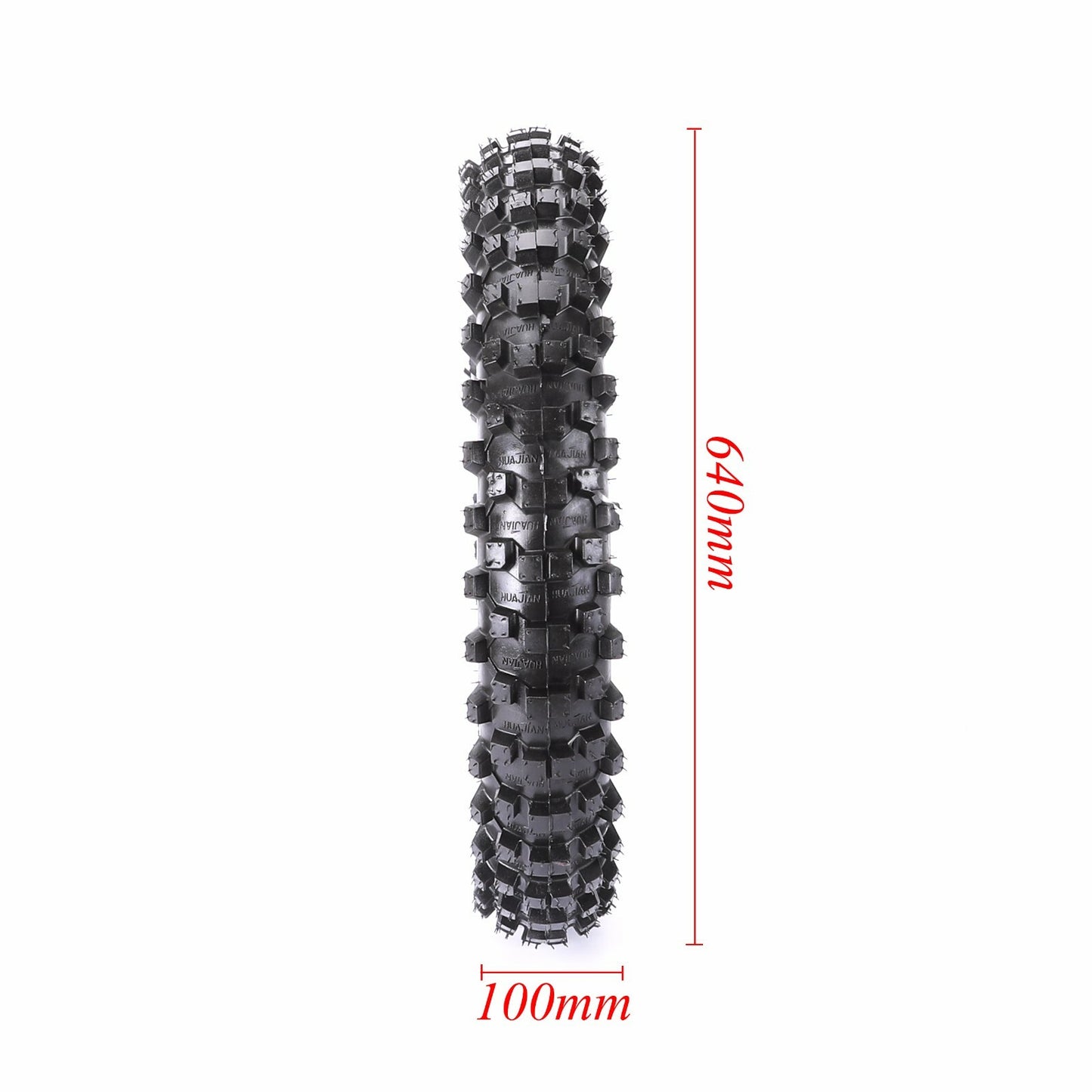 Front and rear tire tubing 80/100-21, 110/90-18, suitable for Yamaha YZ125, 250, 450, and for Honda CRF250.
