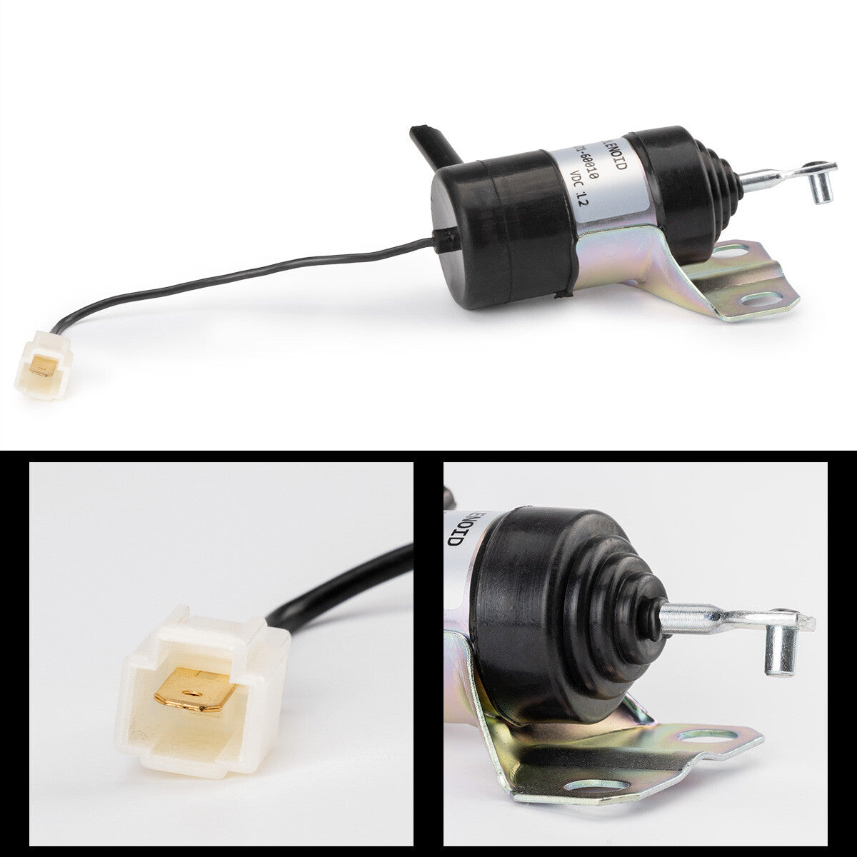12V Fuel Shut Off Stop Solenoid SA-4335-12 3930233 for 6BT 5.9L 6CT 8.3L