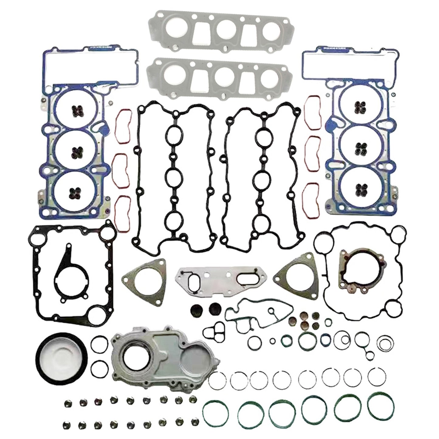 3.0T Engine Pistons Gaskets Overhaul Rebuild Kit for VW Touareg for Audi A5 A6 for A8 Q5