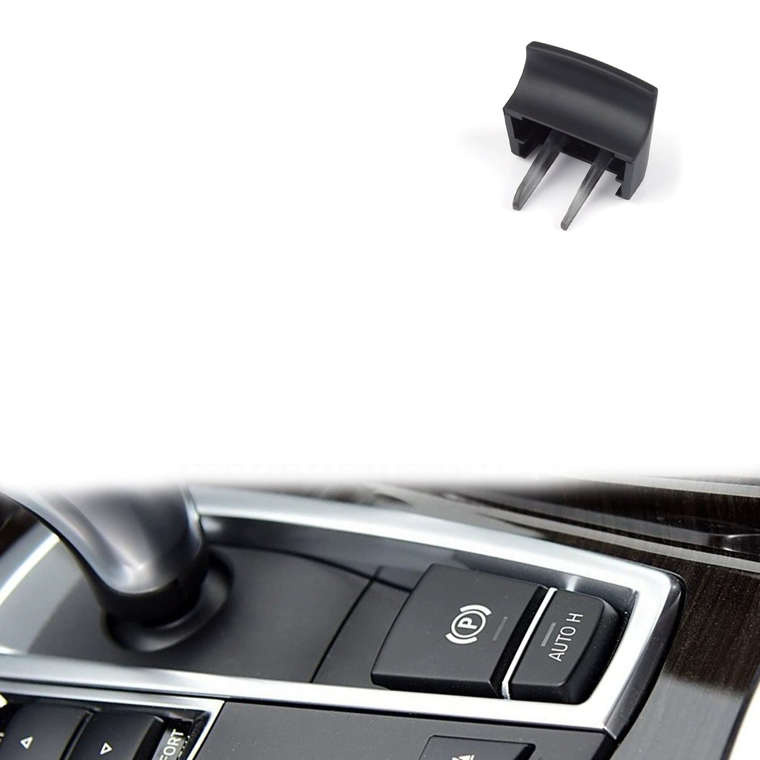 Car Handbrake Parking Brake P Button Switch Cover Fit for BMW F10 F11 2009-2013